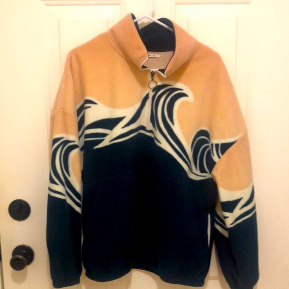 O'Neill Sierra Superfleece Wave Pullover LARGE - Picture 2 of 9